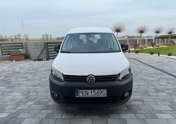 Volkswagen Caddy cena 36500 przebieg: 162400, rok produkcji 2015 z Rychwał małe 137